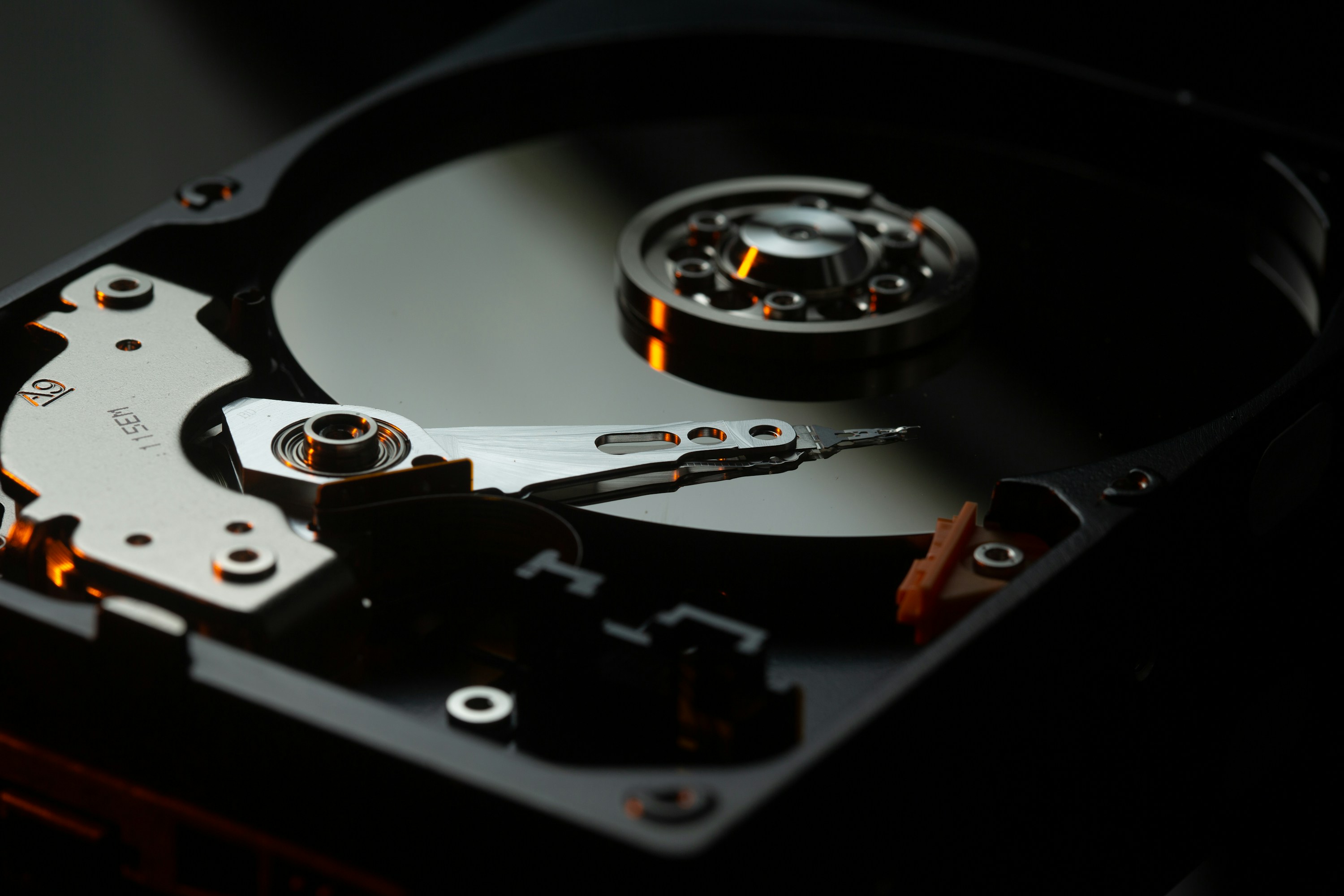 Precision components inside a data storage device